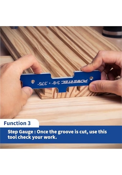 Yönlendirici Masa Kurulum Çubukları - Precision Woodworking Serisi 7 Parçalı Set