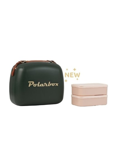 Polarbox Cooler 6 Lt - Green Forest - Altın Yemek Termosu Çift Katman Karışık Çok Renkli