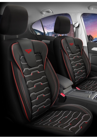 Panda Sport Serisi Jakar Kumaş Oto Koltuk Kılıfı - Tam Set