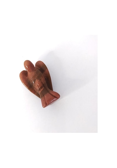 3.5 Cm Mini Melek Heykel Doğal Değerli Taş Oyma Cep Koruyucu Şifa (550716923)