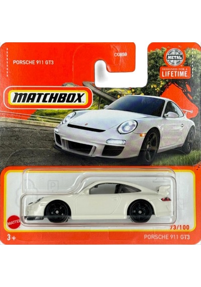 Matchbox Porsche 911 Gt3 - Beyaz 1/64 Hvp19 Beyaz