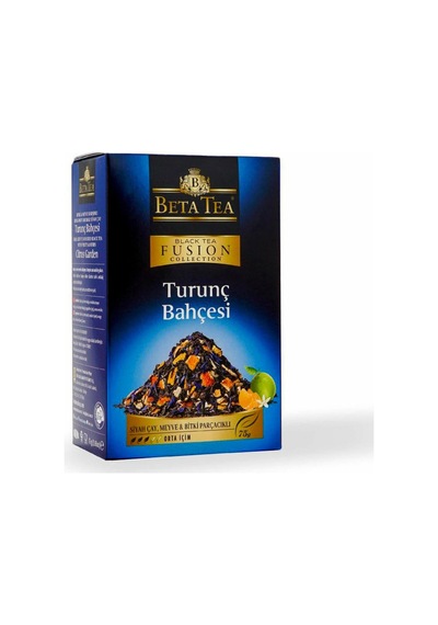 French Press & Siyah Kupa & Beta Tea Turunç Bahçesi Çayı Hediye S