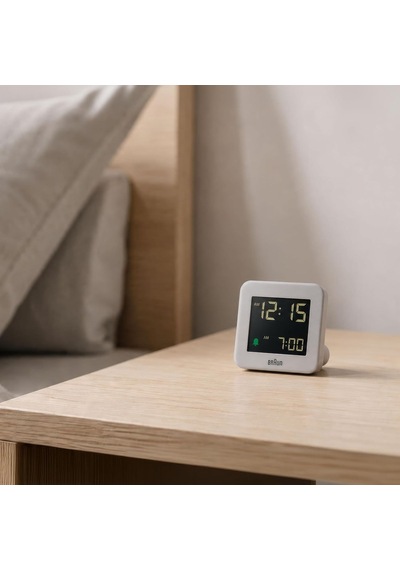Braun Bc09 Dijital Seyahat Saati, Beyaz