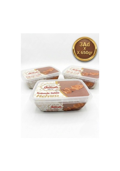 Kakaolu Tahin Helvası 650 Gr X 3 Adet