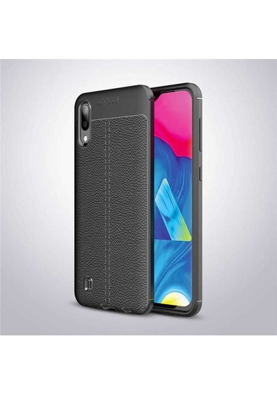 Galaxy M10 Kılıf Zore Niss Silikon Kapak Siyah