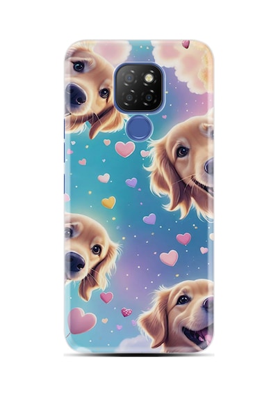 General Mobile Gm9 Pro Kılıf Boutique Baskılı Resimli Kalp Ve Köpek Pcode -034