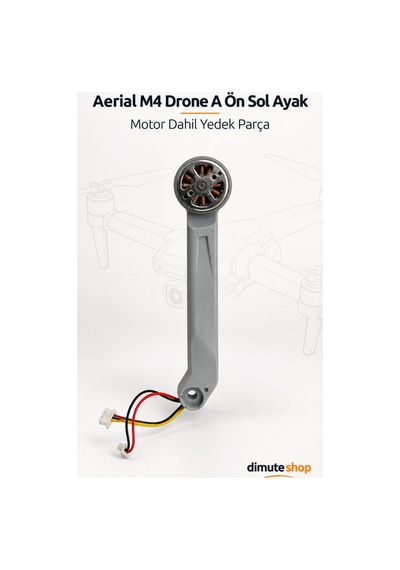 Aerial M4 Drone A Ön Sol Ayak Motor Dahil Yedek Parça - 922261498