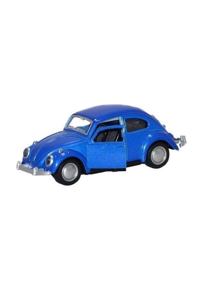 Çek Bırak Metal Retro Vosvos Araba - 6636-18t - 1 Adet