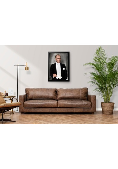 Atatürk Portre Kanvas Tablo Ata22082-6