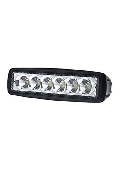 6 Ledli Beyaz Çalışma Lambası Gündüz Ledi Off Road 12v-24v