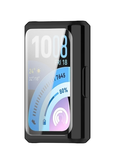 Huawei Band 11 Pro / 11 Pro Nfc Uyumlu Kasa Ve Ekran Koruyucu 360 Tam Koruma Silikon Kılıf