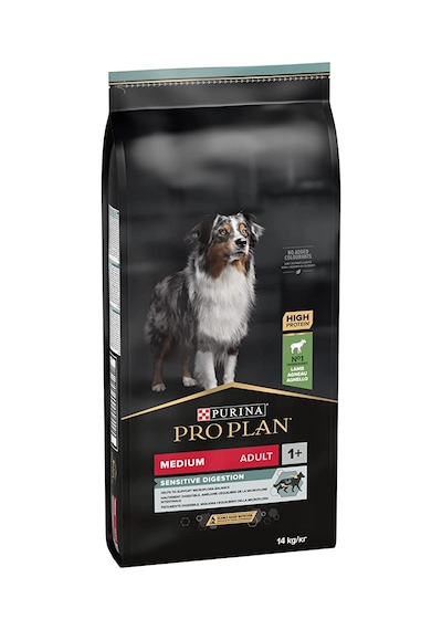 Purina Pro Plan Kuzu Etli ve Pirinçli Hassas Sindirimli Orta Irk Yetişkin Köpek Maması 14 KG