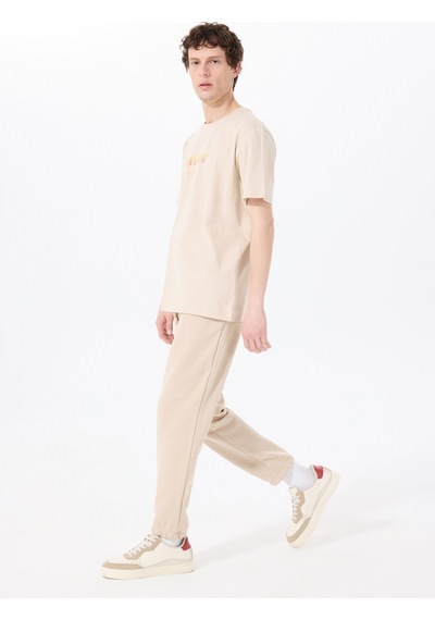 Mustang Bej Erkek Relaxed Nakışlı Sweatpant M5sm-ea1152