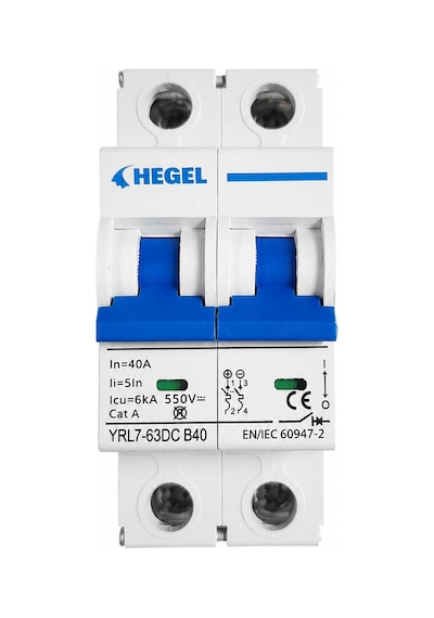 Hegel 40a Dc Devre Kesici