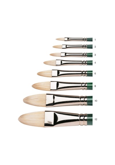 Winsor &amp Newton 5976703 Winton Filbert Fırçası- No.3-6,5 Mm, Yağlı Boya, Akrilik Boya Ve Alkid Boya İçin
