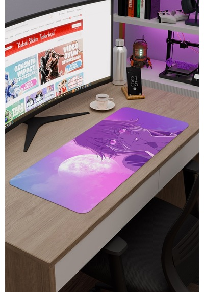 Mirai Nikki Anime V3 - 70x30 Xl Gaming Kauçuk Kaymaz Taban Mouse Pad Fare Altlığı