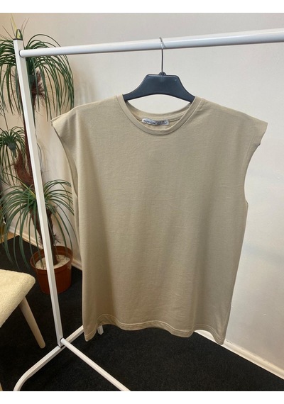 Superlife Süperlife Regular Fit Tişortspr22tsk129 Bej