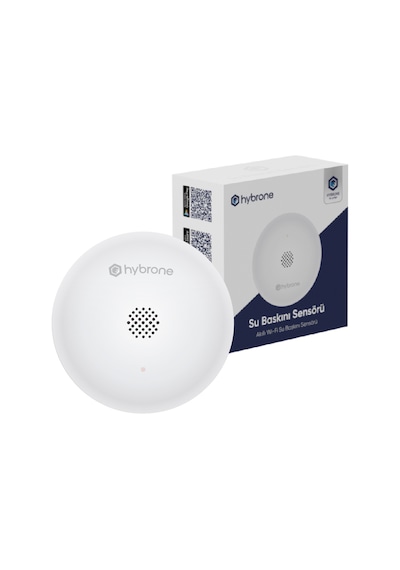 Hybrone Akıllı Wi-fi Su Baskın Sensörü, Yüksek Sesli Anında Uyarı, Uygulama İle Anında Bildirim