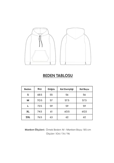 Çello Mello Kapüşonlu Fermuarlı Sweatshirt Siyah Siyah