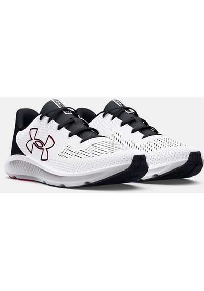 Under Armour Erkek Charged Pursuit 3 Big Logo Koşu Ayakkabısı 3026518-101 Beyaz - Siyah - Kırmızı Under Armour Erkek Charged Pursuit 3 Big Logo Koşu Ayakkabısı 3026518-101 Beyaz - Siyah - Kırmızı
