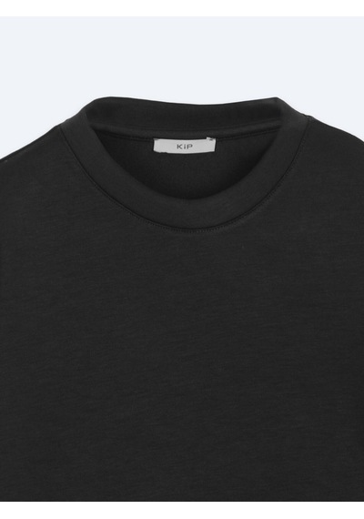 Kip Siyah Düz Sweatshırt
