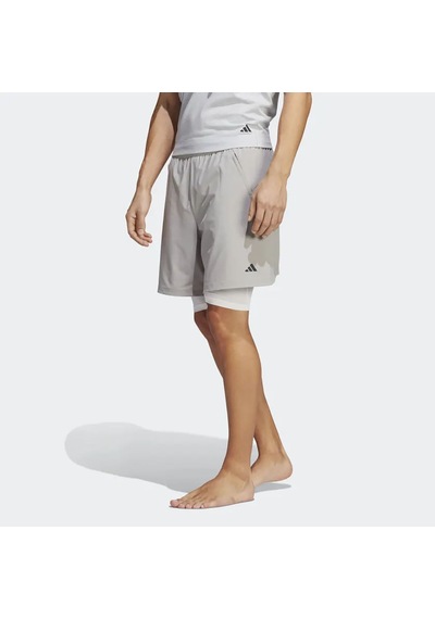Adidas Erkek Günlük Şort Yoga 2ın1 Short H44520 001