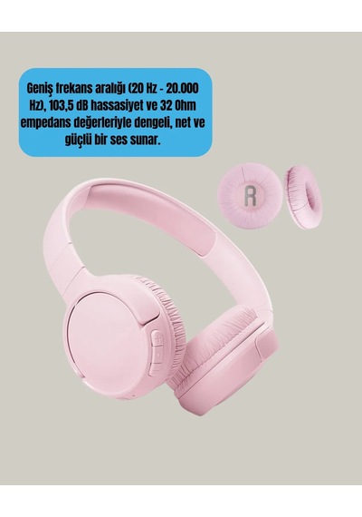 Ayarlanabilir Baş Bantlı Kablosuz Kulak Üstü Kulaklık