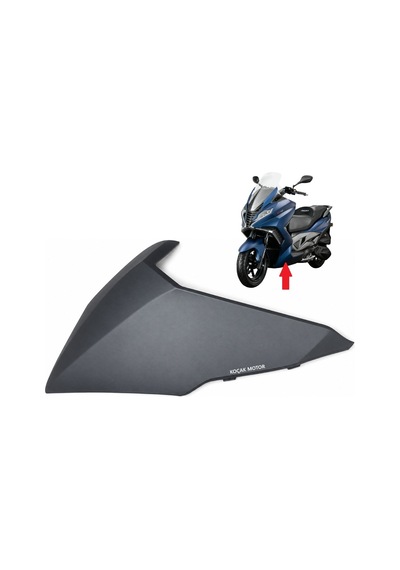 Arora Gt 125 / Gt 250 Max Ön Alt Panel Sol Mat Gri Gt 125- 008 Grenaj