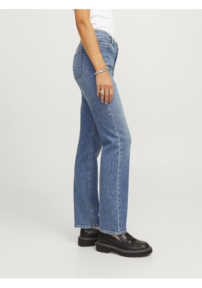 Jack & Jones Kadın Slim Straight Fit Jean - Nice Medium Blue Denim Açık Mavi Jack & Jones Kadın Slim Straight Fit Jean - Nice Medium Blue Denim Açık Mavi
