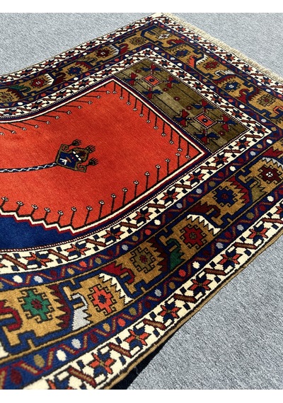 EL DOKUMA TAŞPINAR HALISI 121X203 ÇİFT KİŞİLİK SECCADE NAMAZLIK