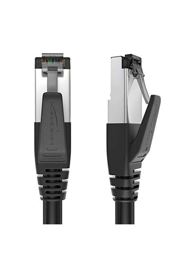 Cat 8 Ağ Kablosu, 40 Gigabit, Esnek Ve Kırılmaz Yapı 10m Lan Kablosu/ethernet Kablosu, Maksimum Fiber Hızı İletir Ve Oyun/ps5/xbox İçin Uygundur, Fiş