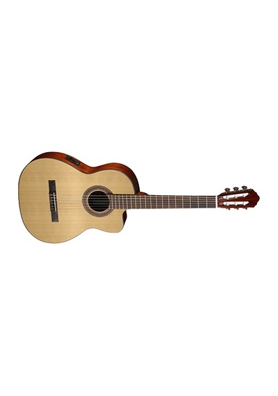 Cort Ac120ceop Elektro Klasik Gitar Cutaway Gövde - Open Pore