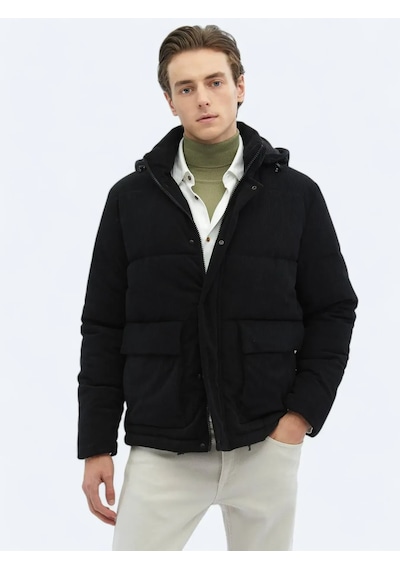 Kip Siyah Regular Fit Casual Dokuma Mont Siyah