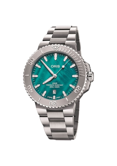 Oris Aquis New York Harbor Limitli Üretim Iı 43,5 Mm Otomatik Saa Yeşil