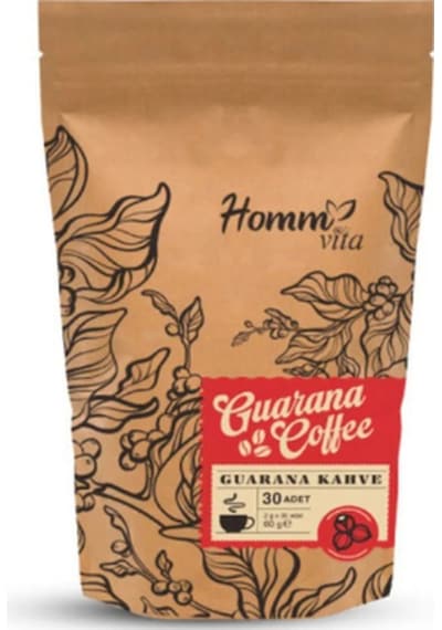 Homm Vita Guarana Coffee 30'lu Homm Vita Guarana Coffee 30'lu