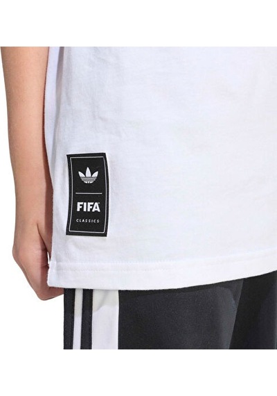 Adidas Lo Gfx T Shirt Çocuk Günlük Tişört Kd7878 Beyaz
