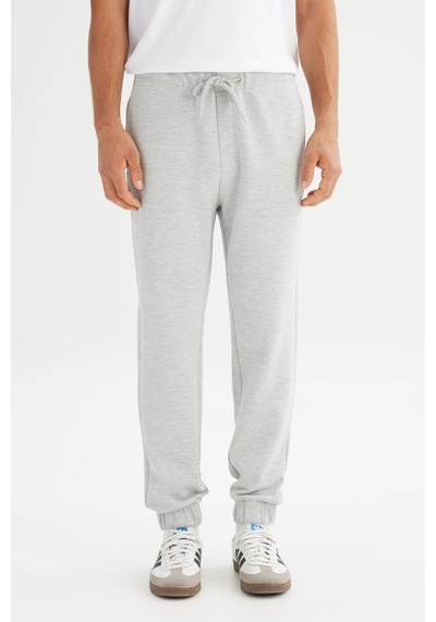 Erkek Pike İnterlock Sweatpant Gri Melanj