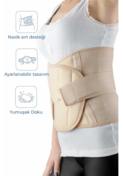 Mycey Babyjem - Doğum Sonrası Balenli Korse Ten S-M