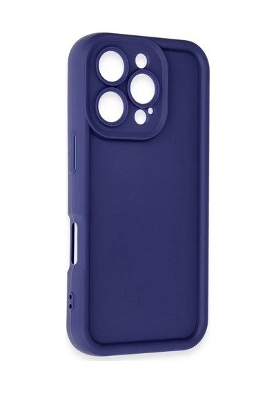 Newface Apple İphone 16 Pro Kılıf Viera Silikon - Lacivert
