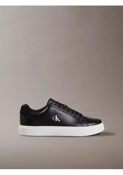 Calvin Klein Classıc Cupsole Lace, Beh Siyah Erkek Spor Ayakkabı
