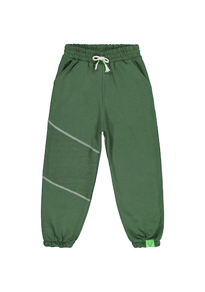 Civil Boys Karyoka Dikişli 6-9 Yaş Eşofman Altı - Yeşil