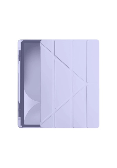 Newface - 948 - İpad Pro 11 2024 Kılıf Kalemlikli Hugo Tablet Kılıfı - Metemıx - - Lila