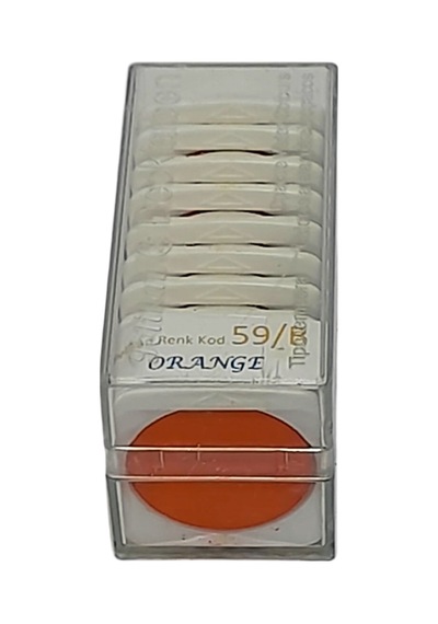 Pelikan 10 Lu Sulu Boya Tableti Orange-turuncu