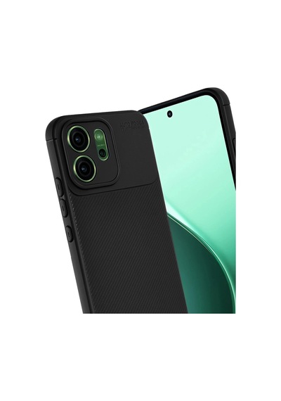 Oppo Reno 14 Auto Focus Karbon Kapak - Siyah 0.2M-Çok Renkli