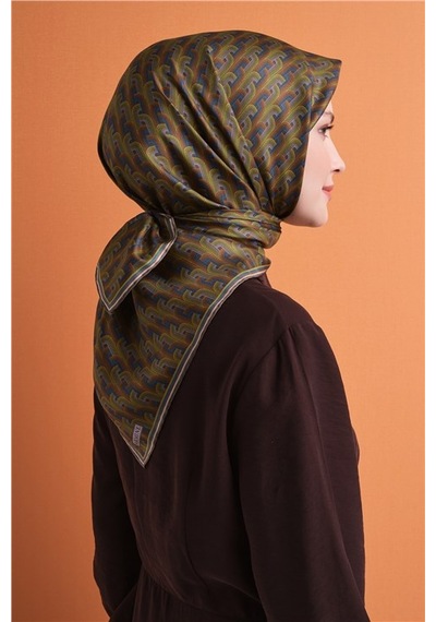 Armine Saf İpek Twill Eşarp 9604d 50 Lila