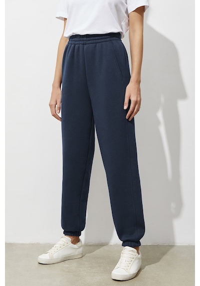 Madmext Kadın Lacivert Comfort Fit Eşofman Altı Mg1353-lacivert Lacivert