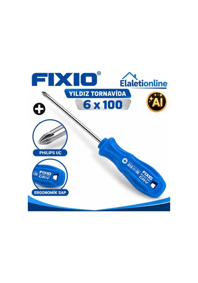 Fıxıo Yıldız Tornavida 6x100 - 931370815