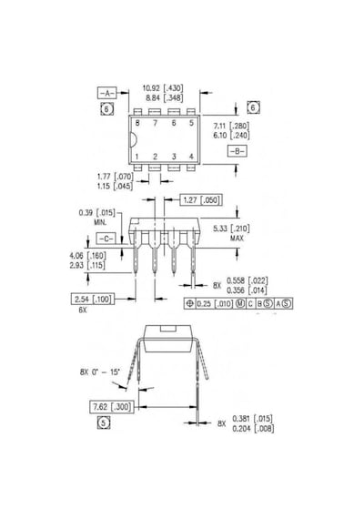 Ir2103pbf Mosfet Sürücü Entegresi Dip-8