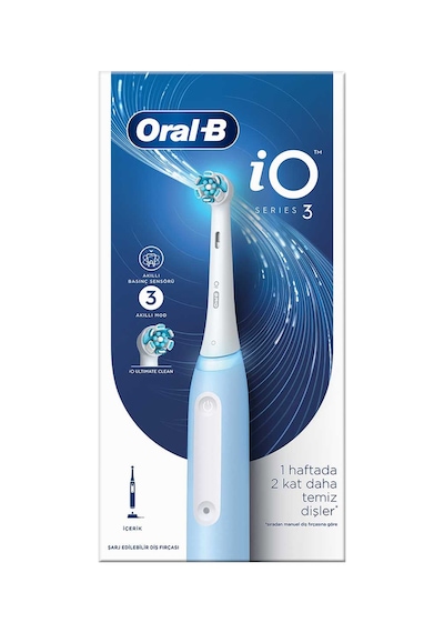 Oral-B İO Series 3 Şarjlı Diş Fırçası Mavi
