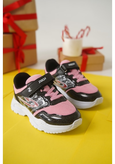 Daxtors Tontik Cırtlı Çocuk Unisex Spor Ayakkabı Pembe